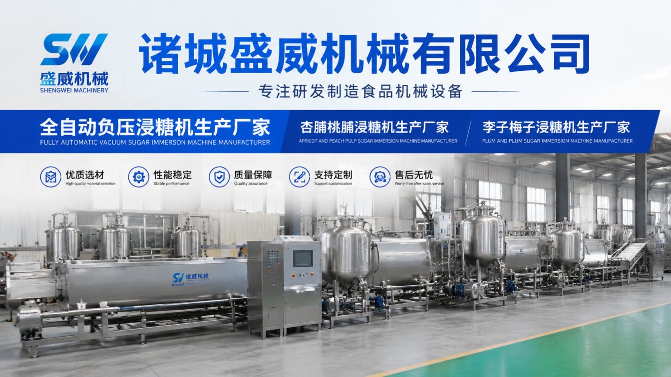 兰州为果脯加工提供负压浸糖方案